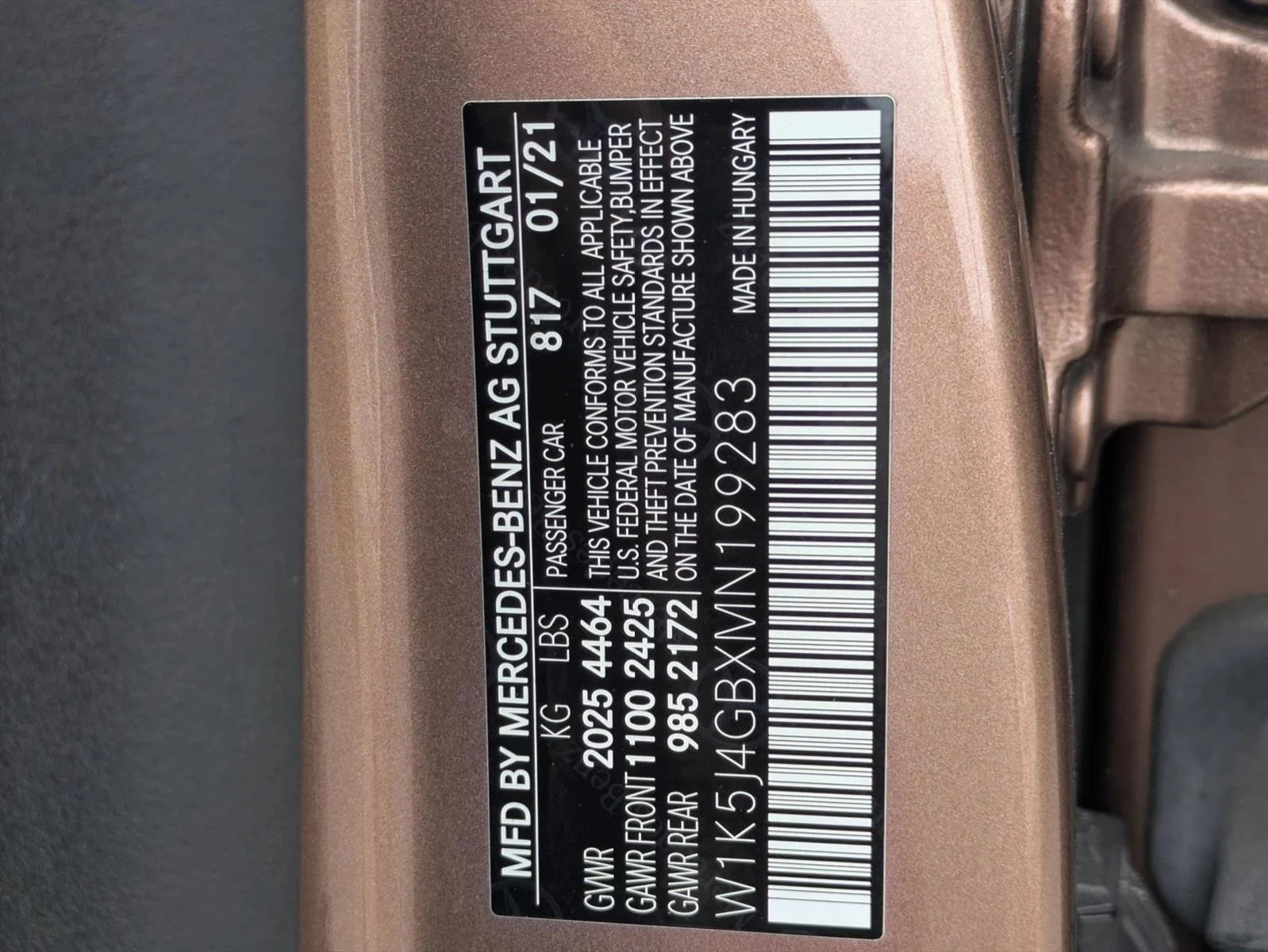 Used 2021 Rose Gold Metallic Mercedes-Benz CLA 250 image 15