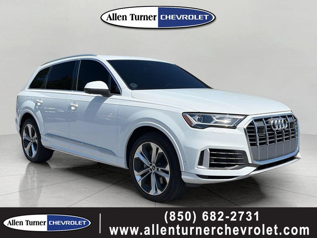 Used 2022 White Audi 55 Premium Plus image 1