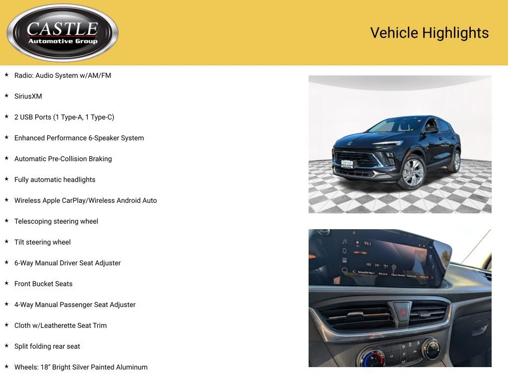 Used 2024 Ebony Twilight Metallic Buick Preferred image 4