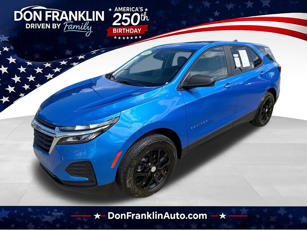 Used 2024 Blue Chevrolet LS image 1