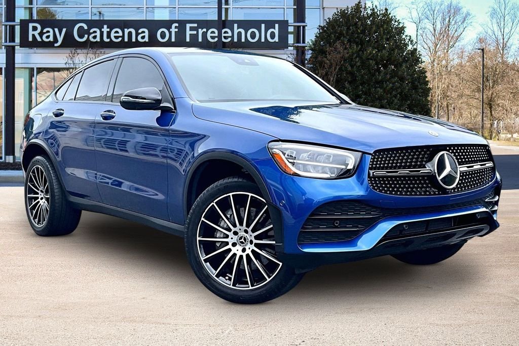 Certified Used 2023 Blue Mercedes-Benz GLC 300 Coupe image 11