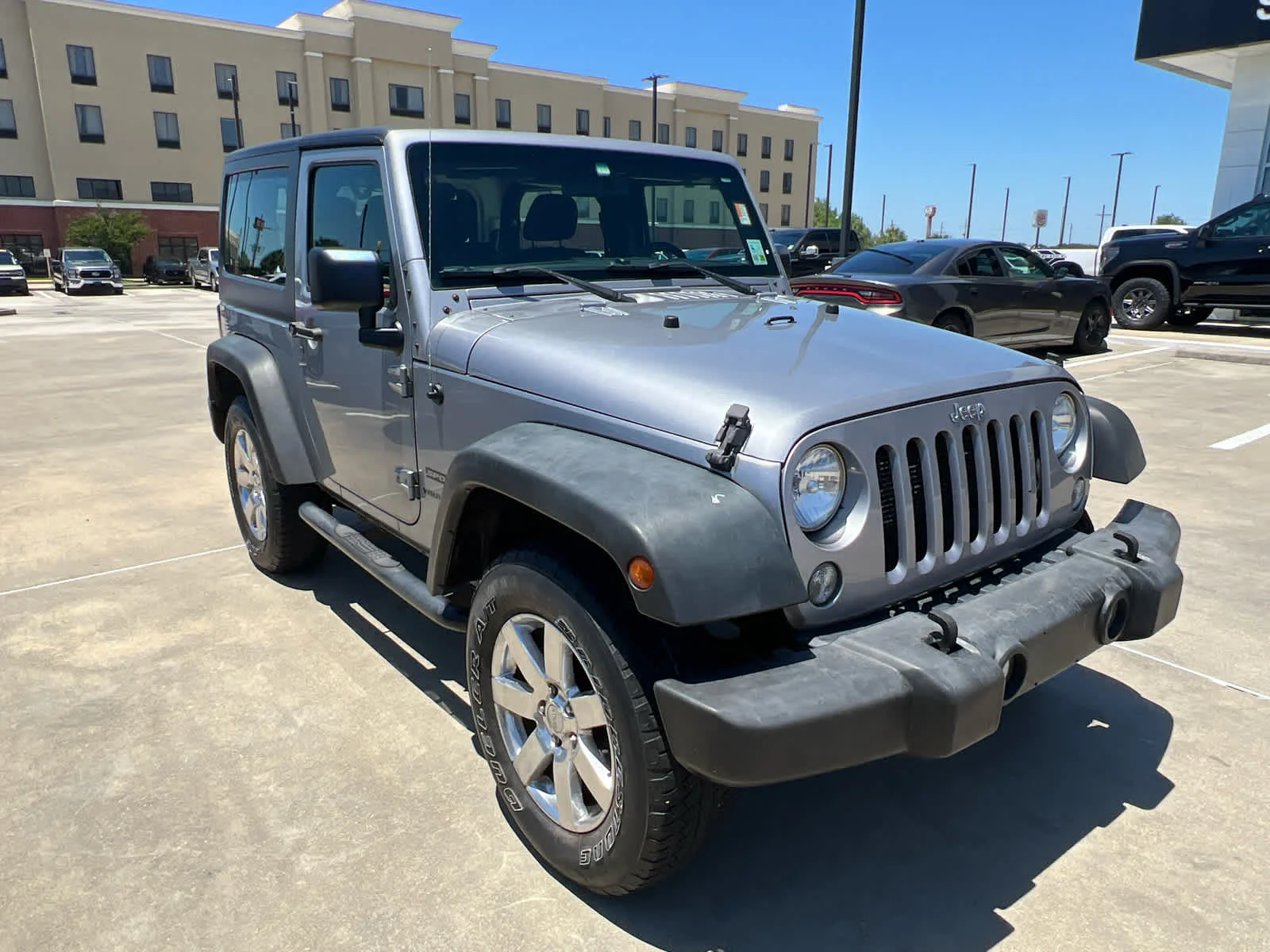 Used 2016 Jeep Wrangler Sport S with VIN 1C4GJWAG6GL224179 for sale in Jennings, LA
