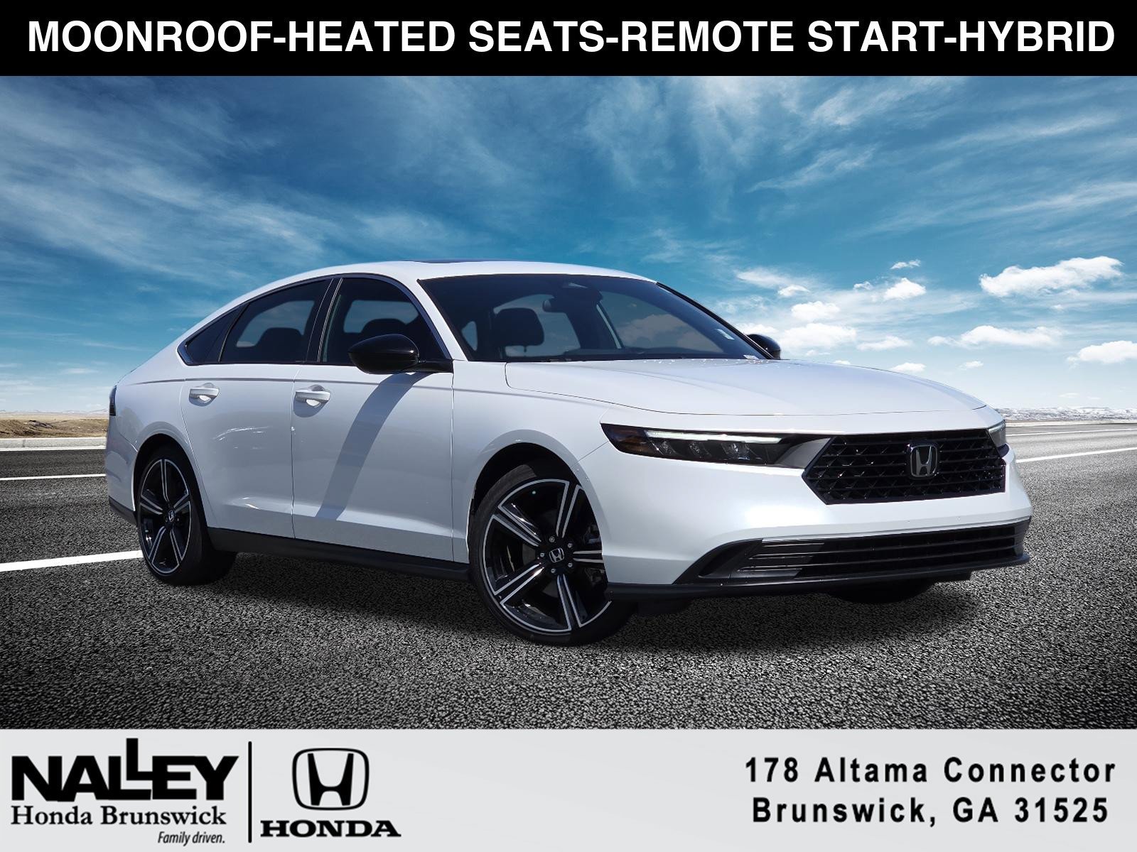 Used 2025 Platinum White Pearl Honda HYBRID SPORT image 34