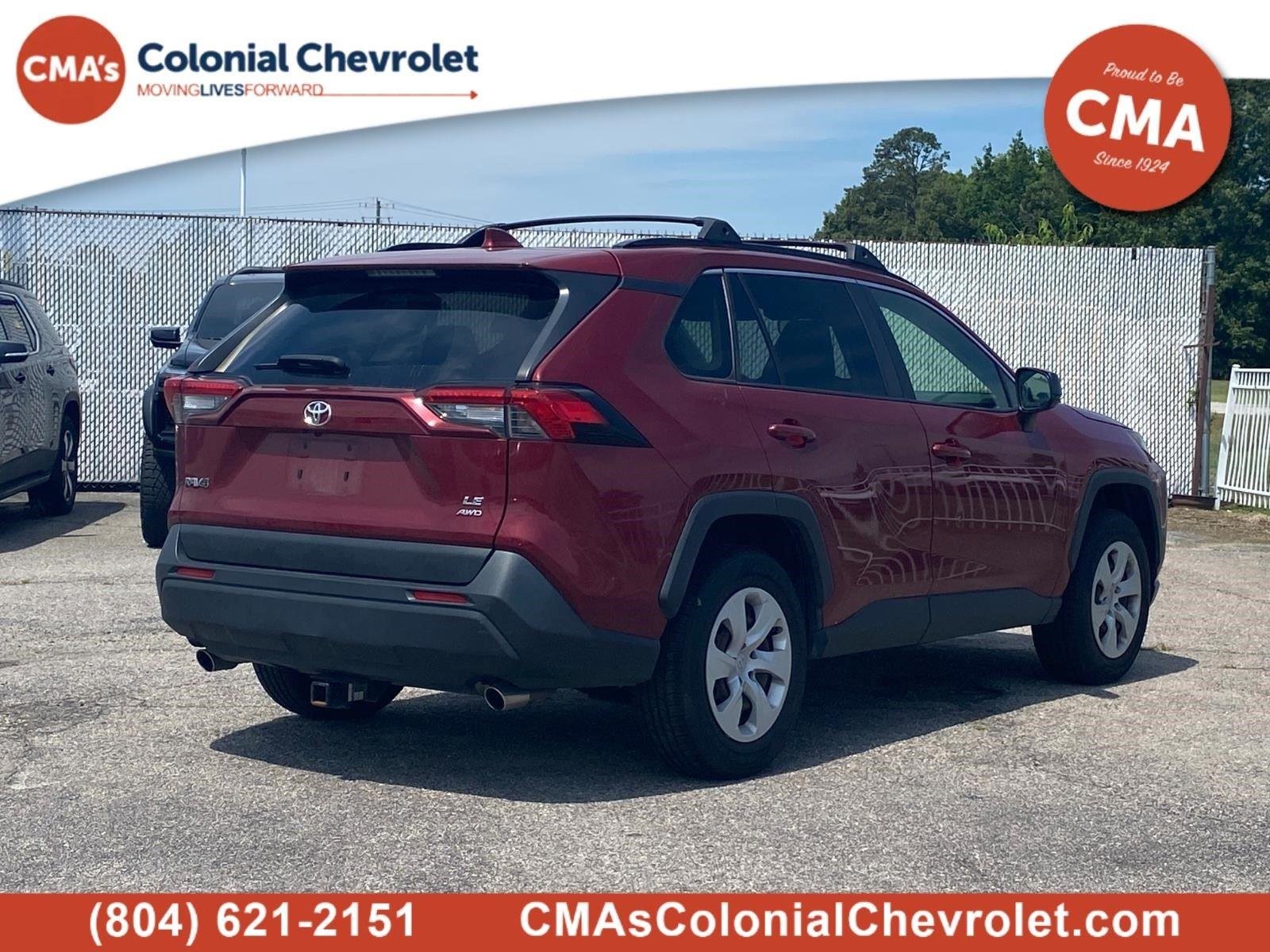 Used 2019 Ruby Flare Pearl Toyota LE image 3