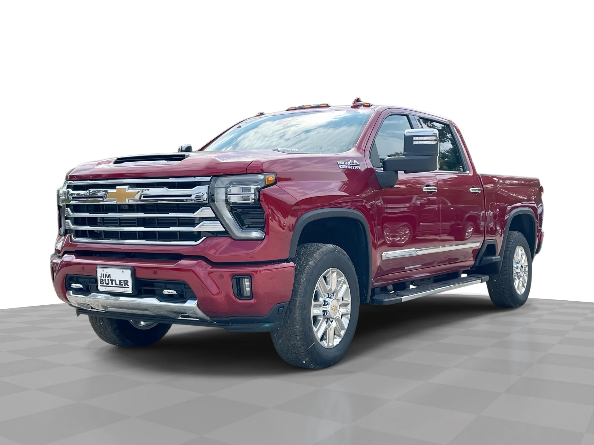 New 2025 Radiant Red Tintcoat Chevrolet High Country image 1