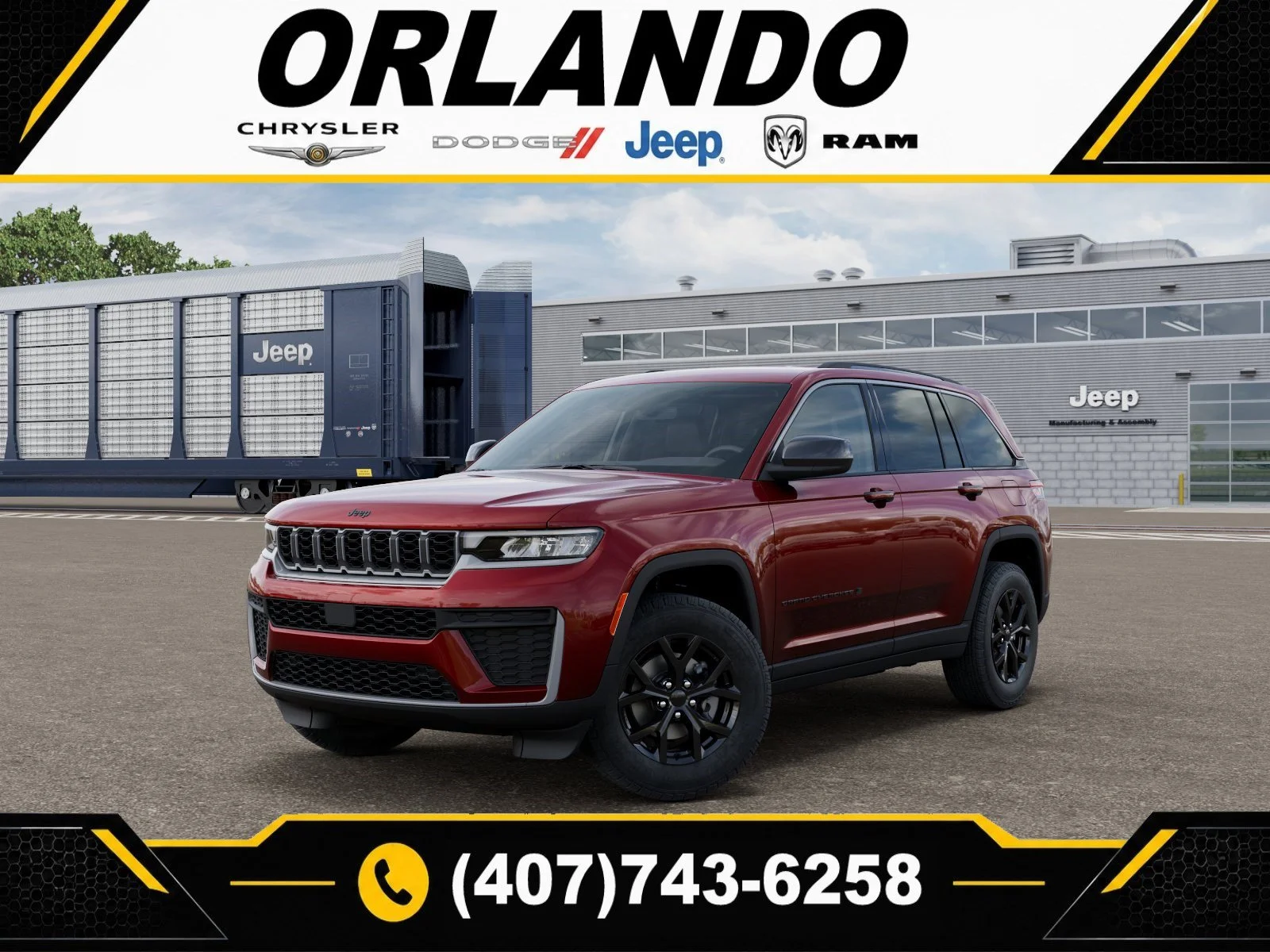 New 2026 Velvet Red Pearlcoat Jeep Altitude image 1