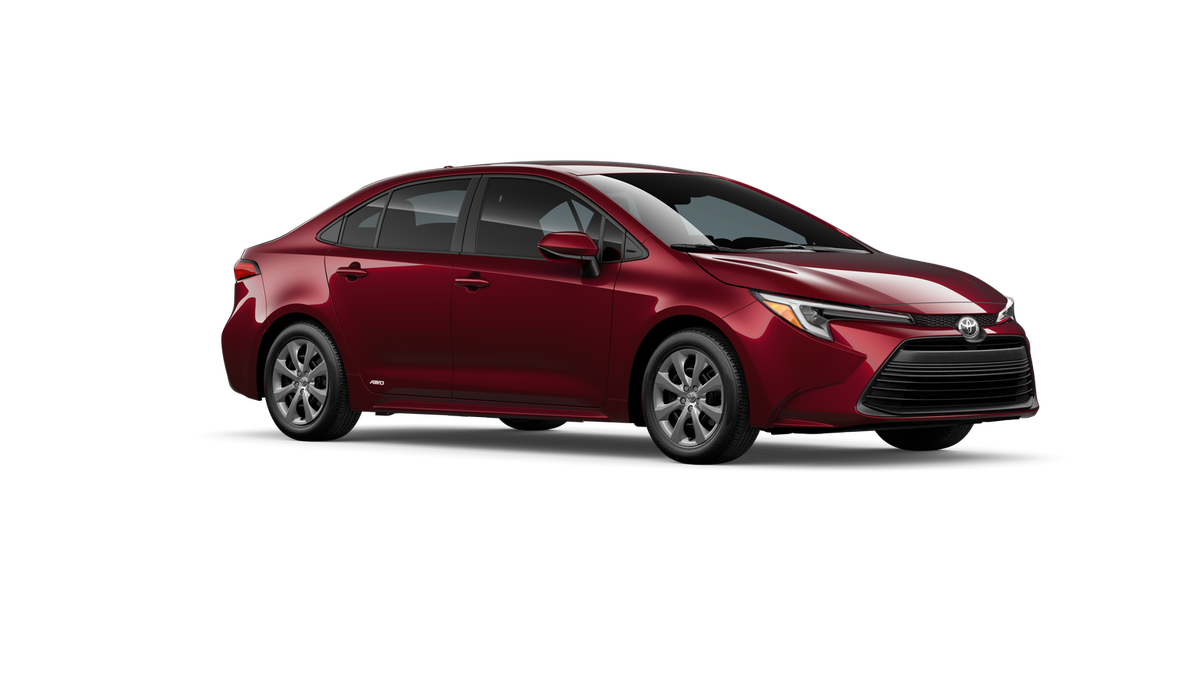 New 2026 Ruby Flare Pearl Toyota Hybrid LE image 14
