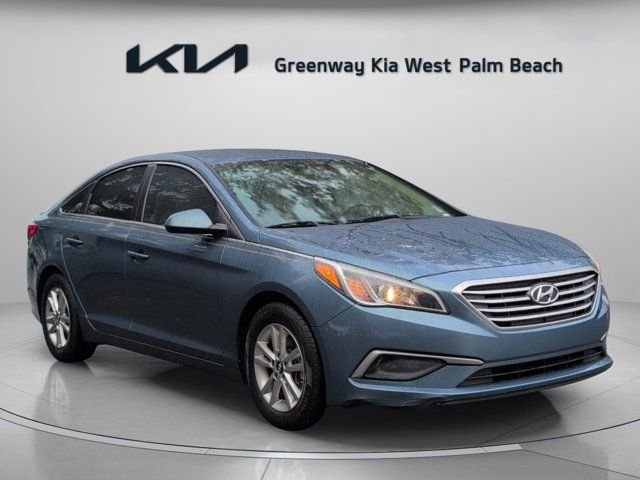 Used 2017 Hyundai Sonata Base with VIN 5NPE24AFXHH594427 for sale in West Palm Beach, FL