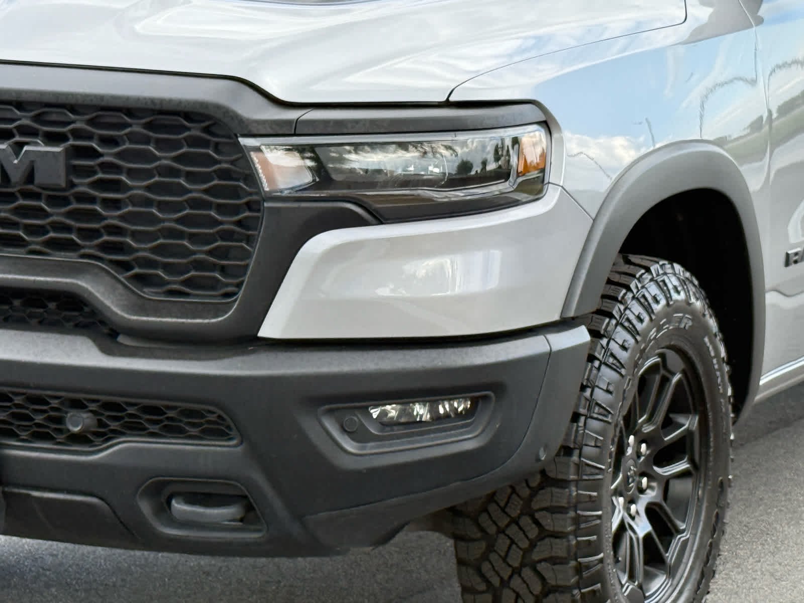 Used 2025 Billet Silver Metallic Clearcoat Ram Rebel image 10
