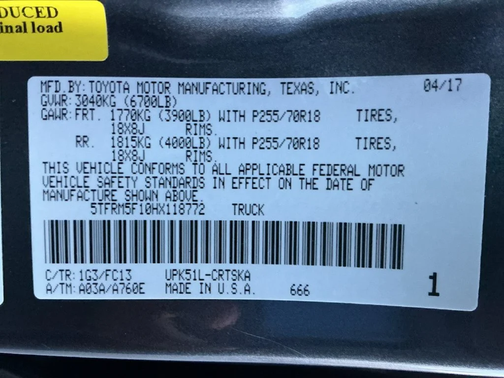 Used 2017 Gray Toyota SR5 image 30