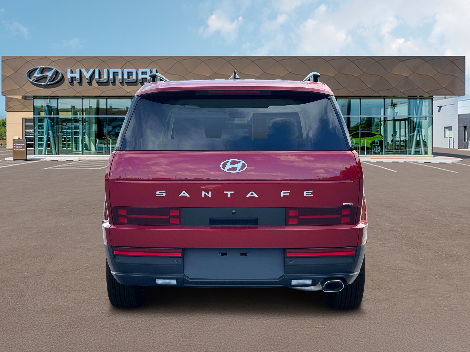 New 2027 Red Hyundai SEL AWD image 6