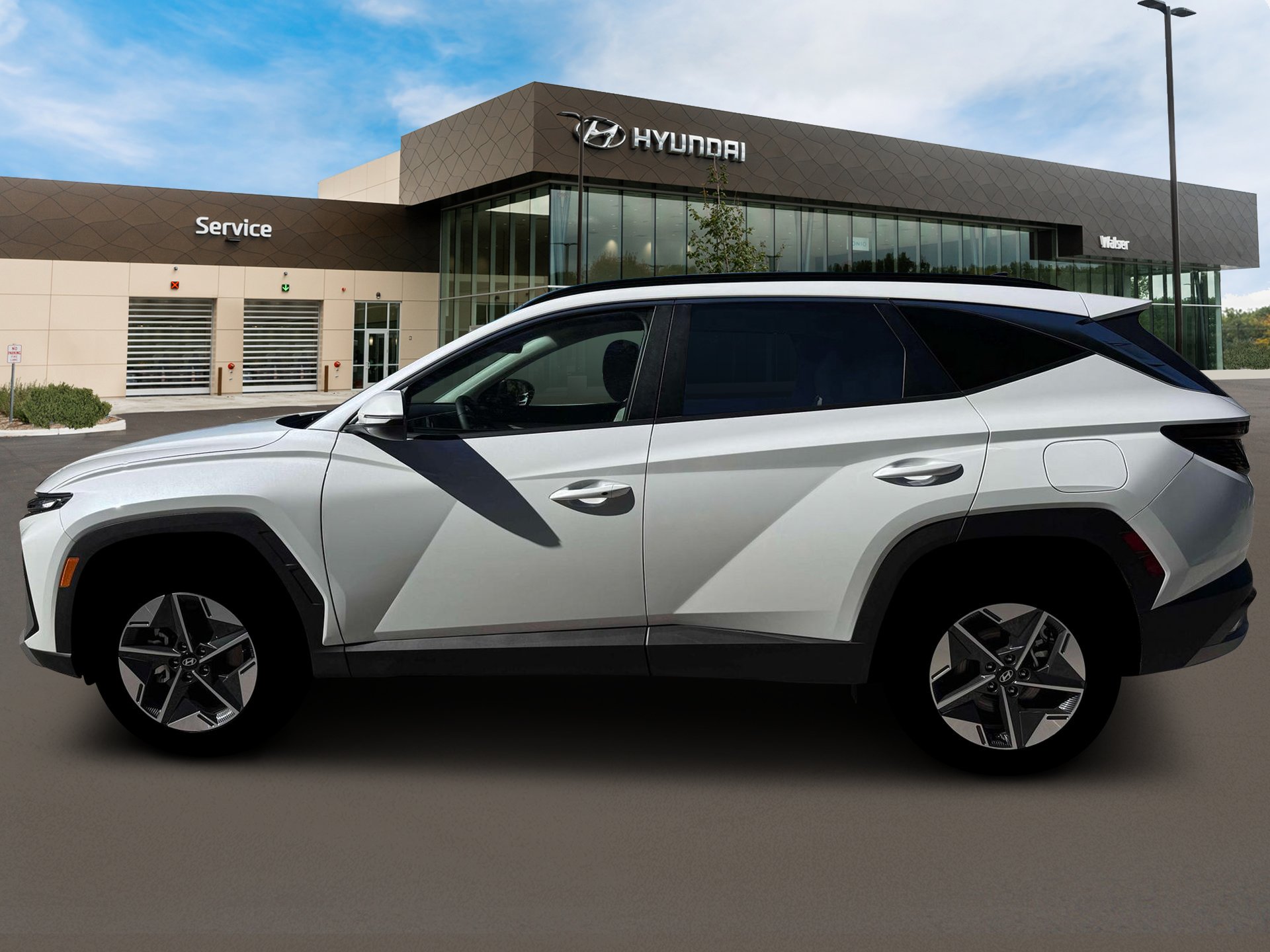 New 2026 Creamy White Pearl Hyundai SEL Convenience AWD image 4