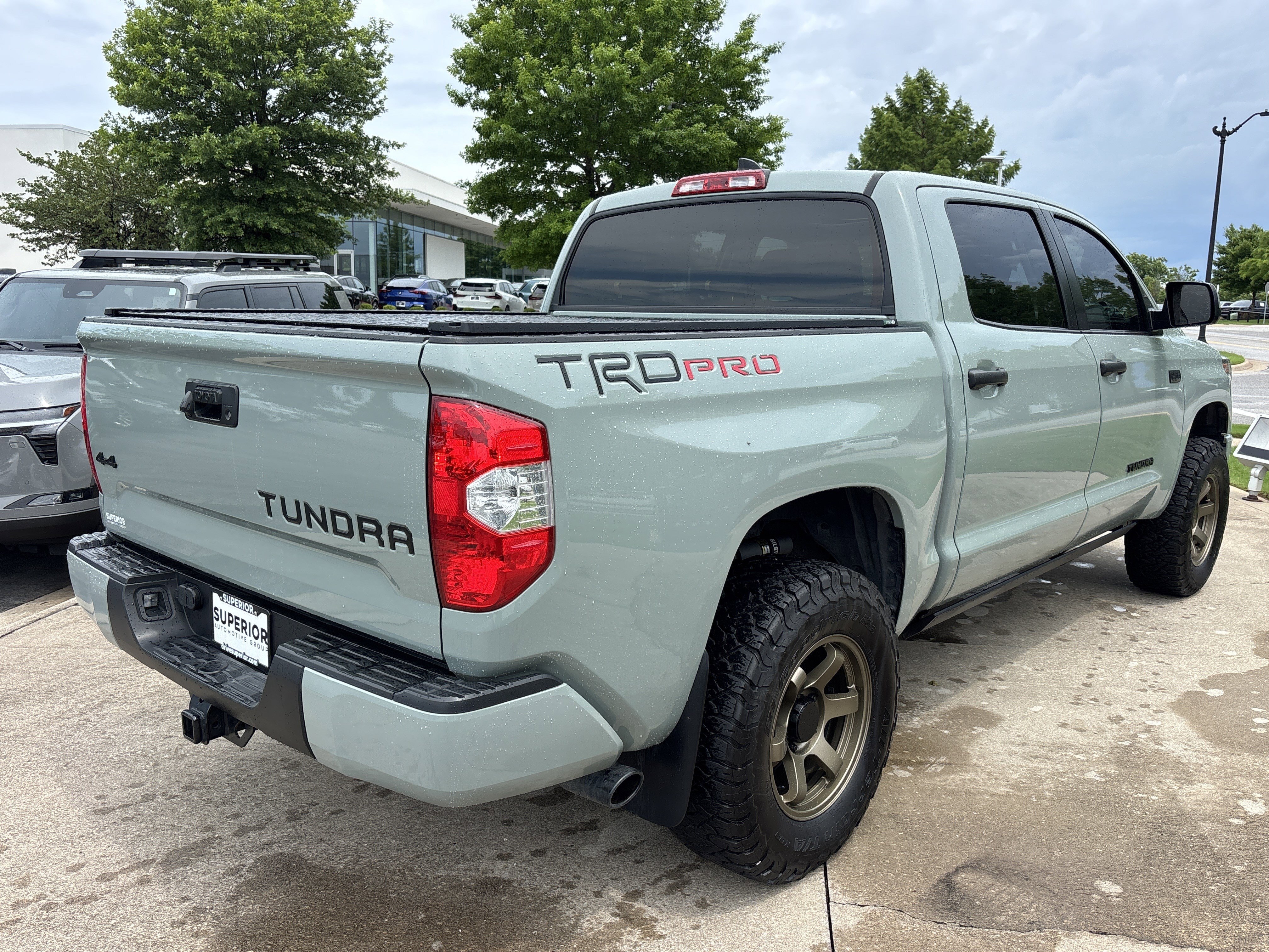 Used 2021 Lunar Rock Toyota TRD Pro CrewMax image 3