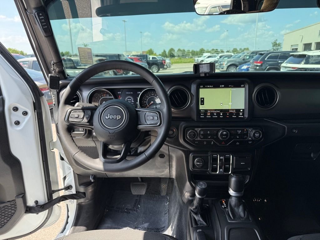 Used 2023 Bright White Clearcoat Jeep Willys image 12