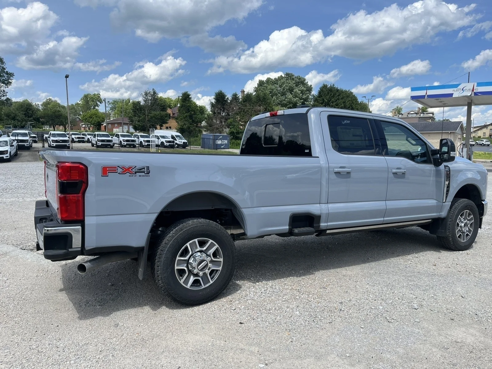 New 2026 Glacier Gray Metallic Tri-Coat Ford LARIAT image 2