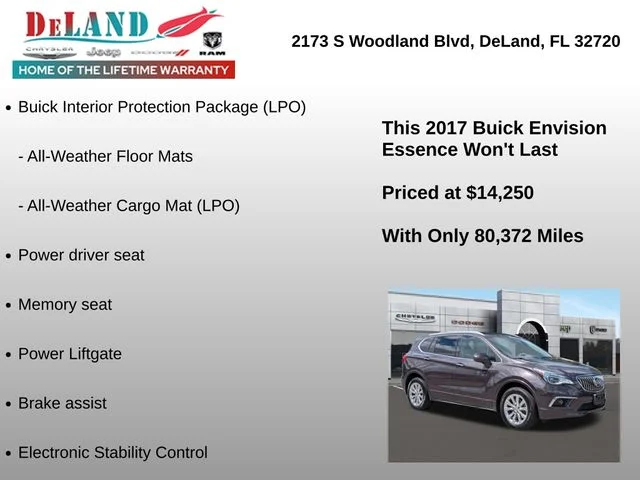 Used 2017 Purple Buick Essence image 6