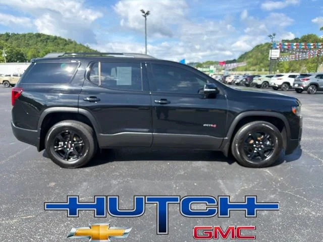 Used 2021 EBONY TWILIGHT METALLIC GMC AT4 image 7