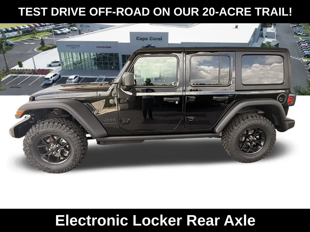 New 2026 Black Clear-Coat Exterior Paint Jeep Willys image 7