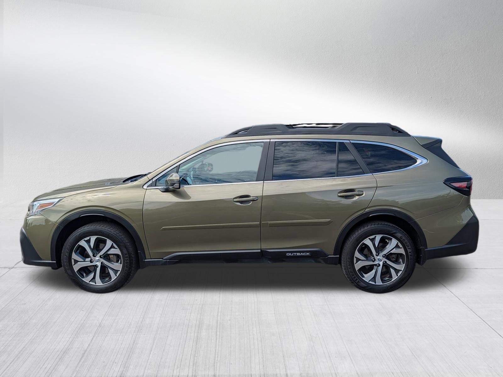Used 2021 Autumn Green Metallic Subaru Limited image 4