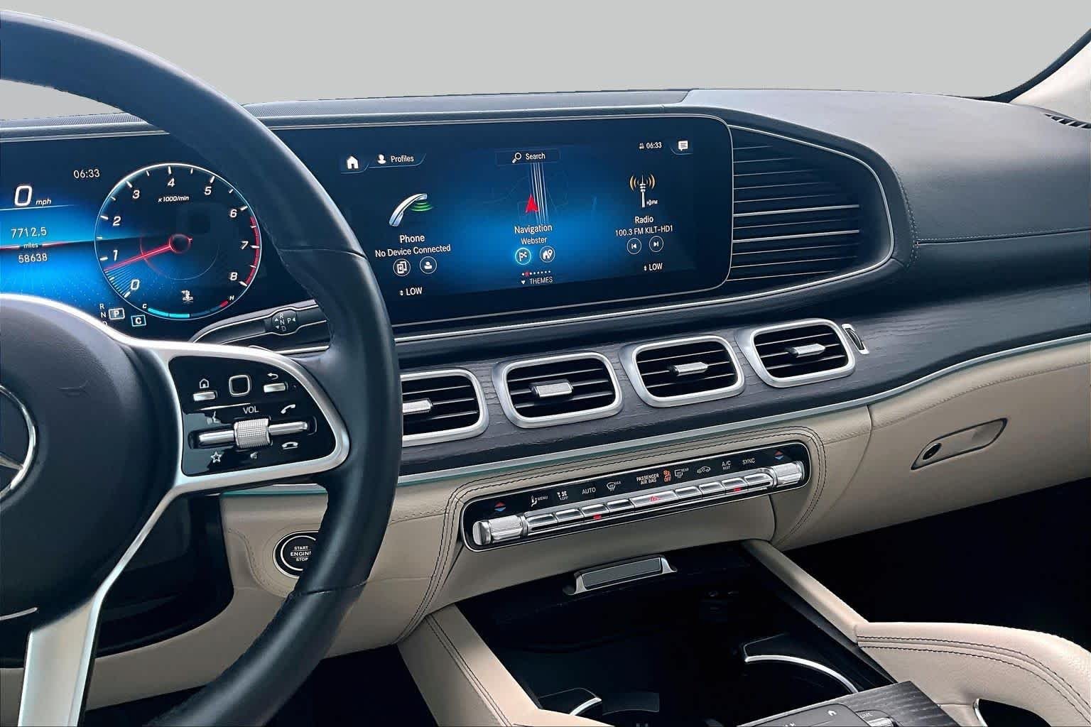 Used 2022 MANUFAKTUR Diamond White Metallic Mercedes-Benz GLE 350 image 7