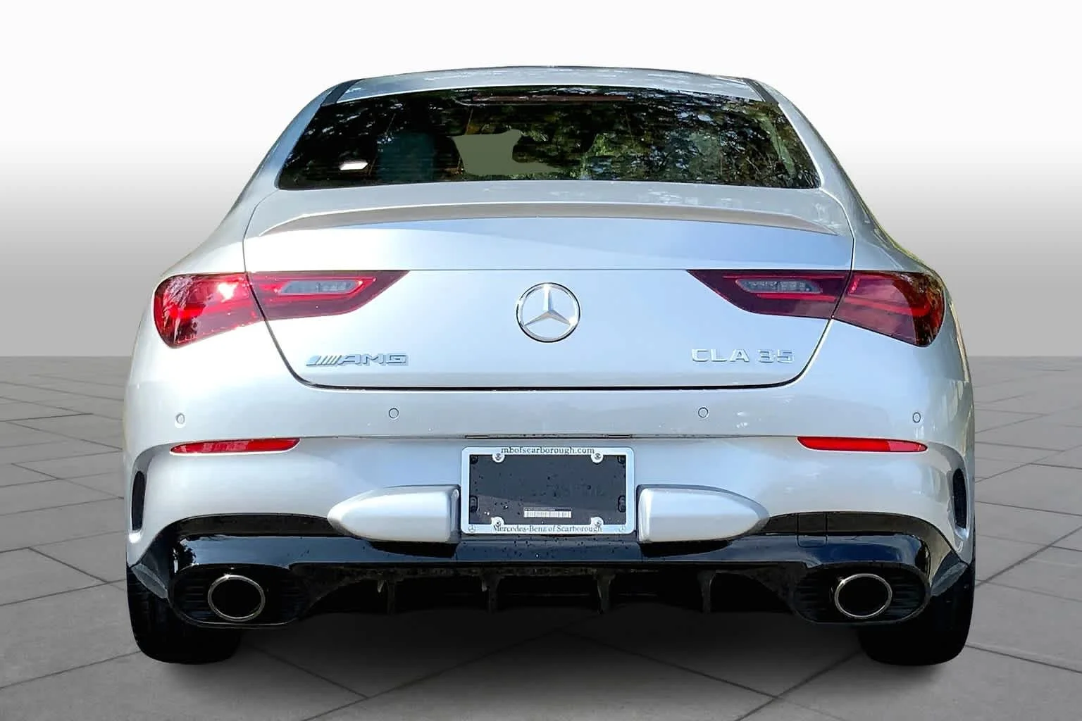 Certified Used 2025 Cirrus Silver Metallic Mercedes-Benz AMG® CLA 35 image 4