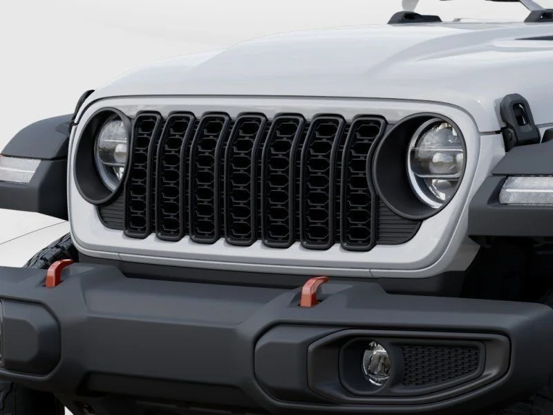 New 2026 Bright White Clear-Coat Exterior Paint Jeep Rubicon image 13