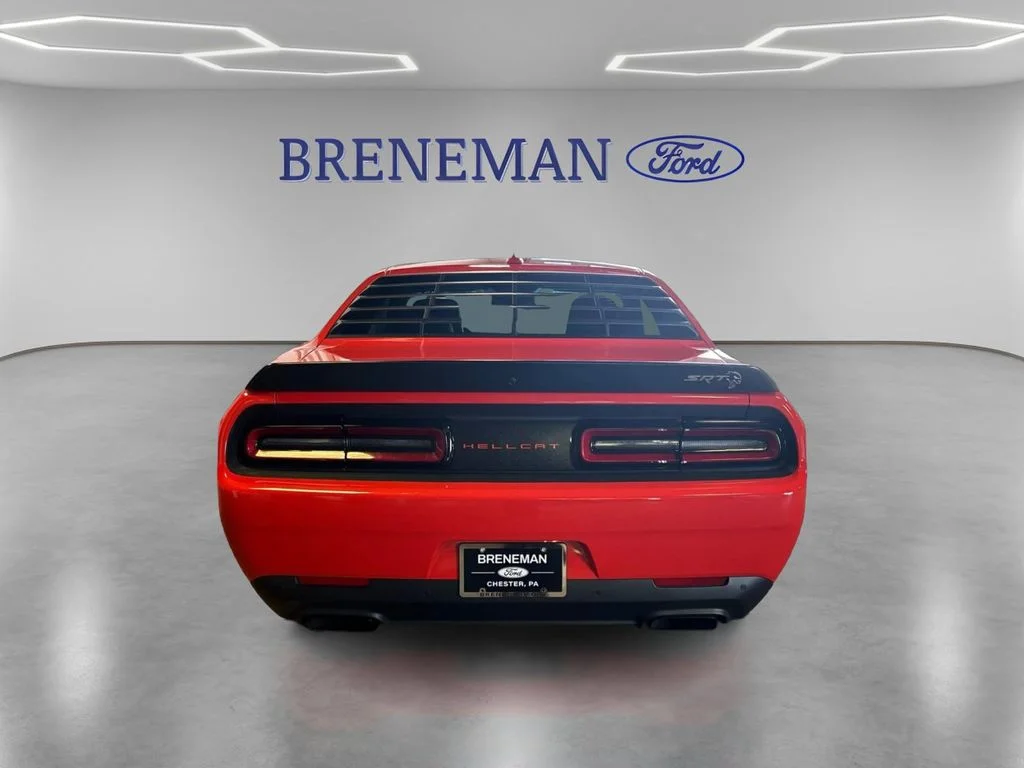 Used 2017 Orange Dodge SRT Hellcat image 6