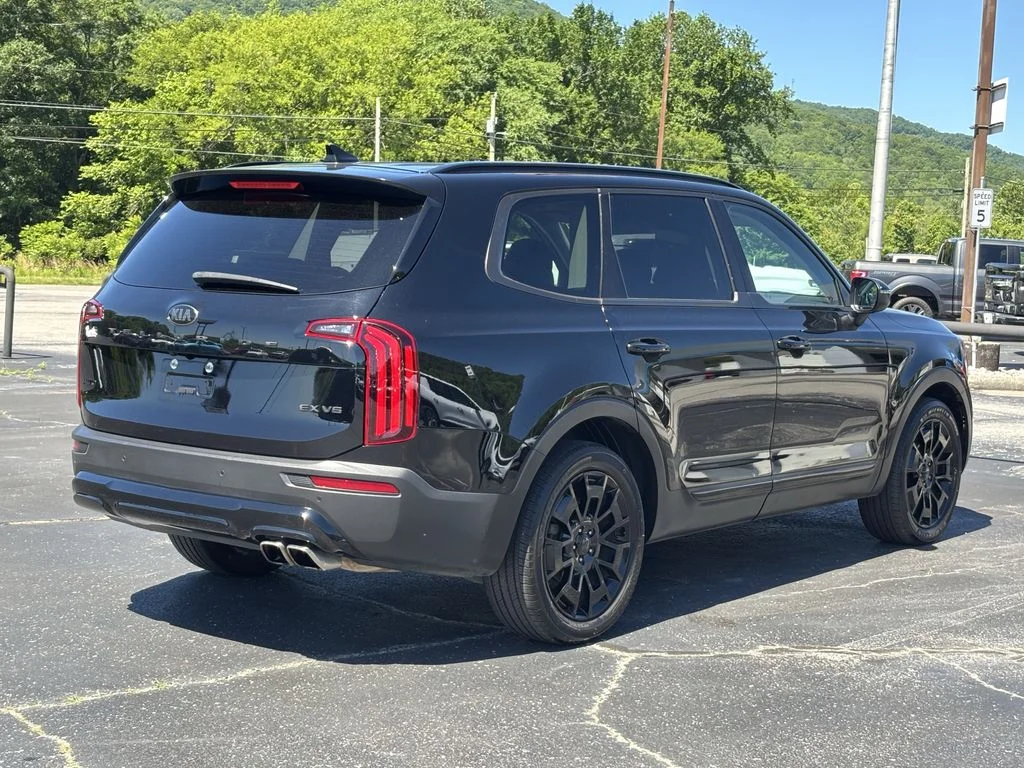 Used 2021 Black Kia EX image 7
