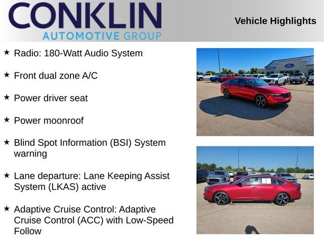 Used 2024 Red Honda Sport image 2