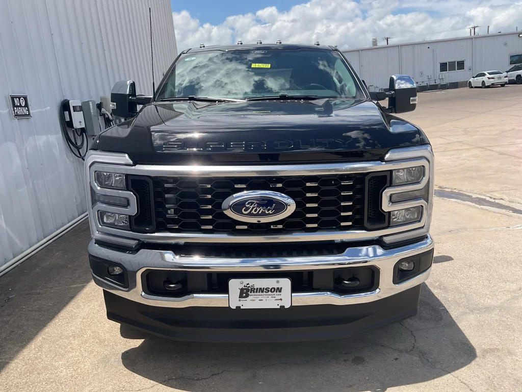 New 2026 Agate Black Metallic Ford LARIAT image 2