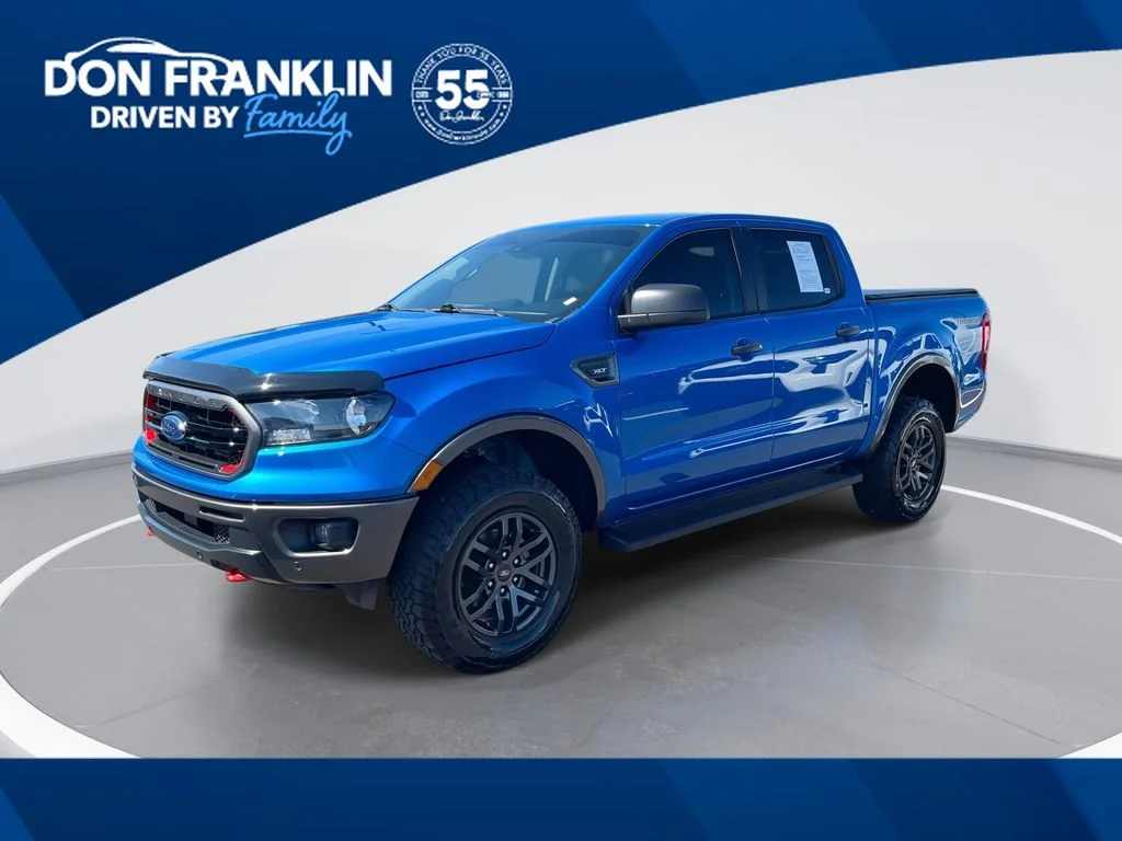 Used 2022 Blue Ford XLT image 1