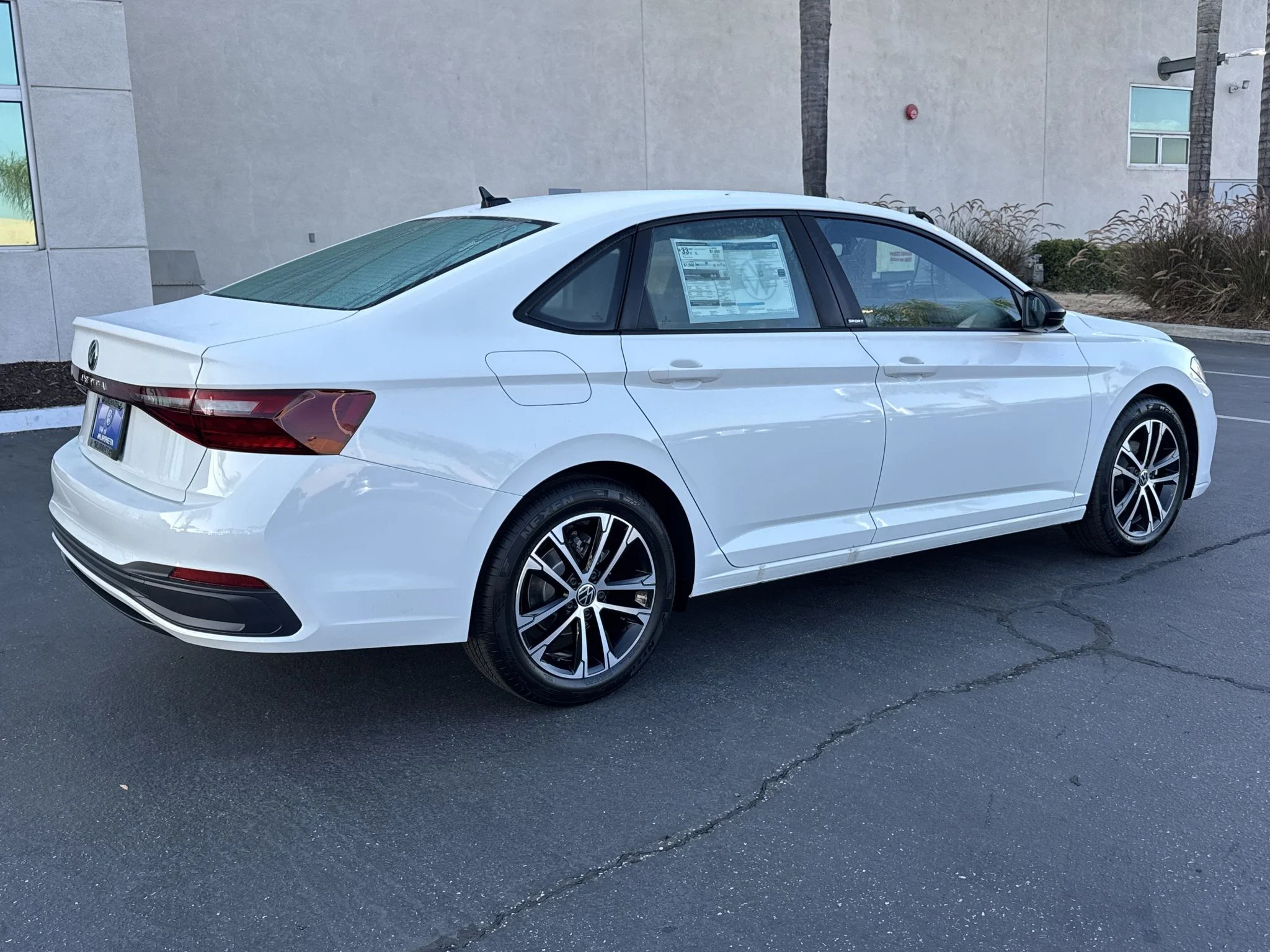 New 2026 Pure White Volkswagen Sport image 8