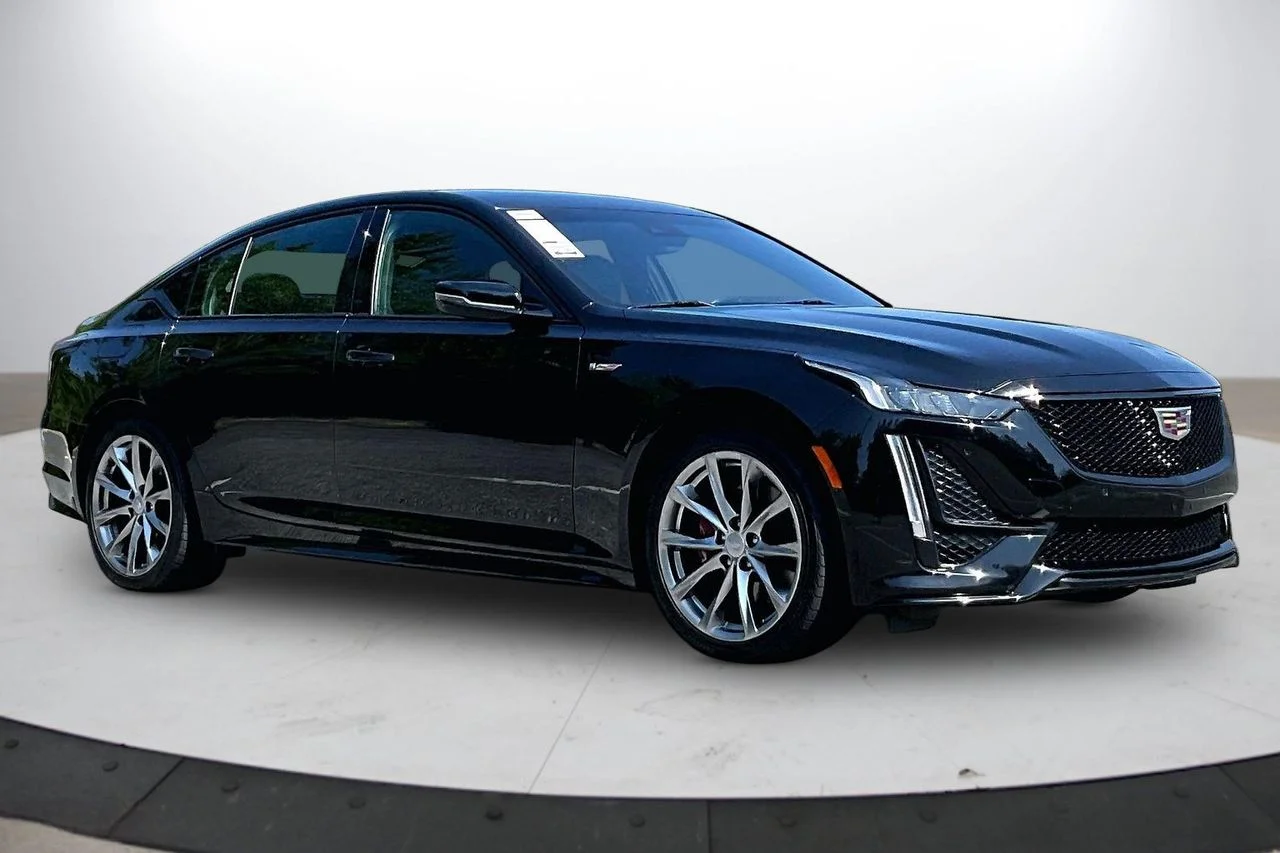 Certified Used 2022 Black Cadillac V-Series image 2
