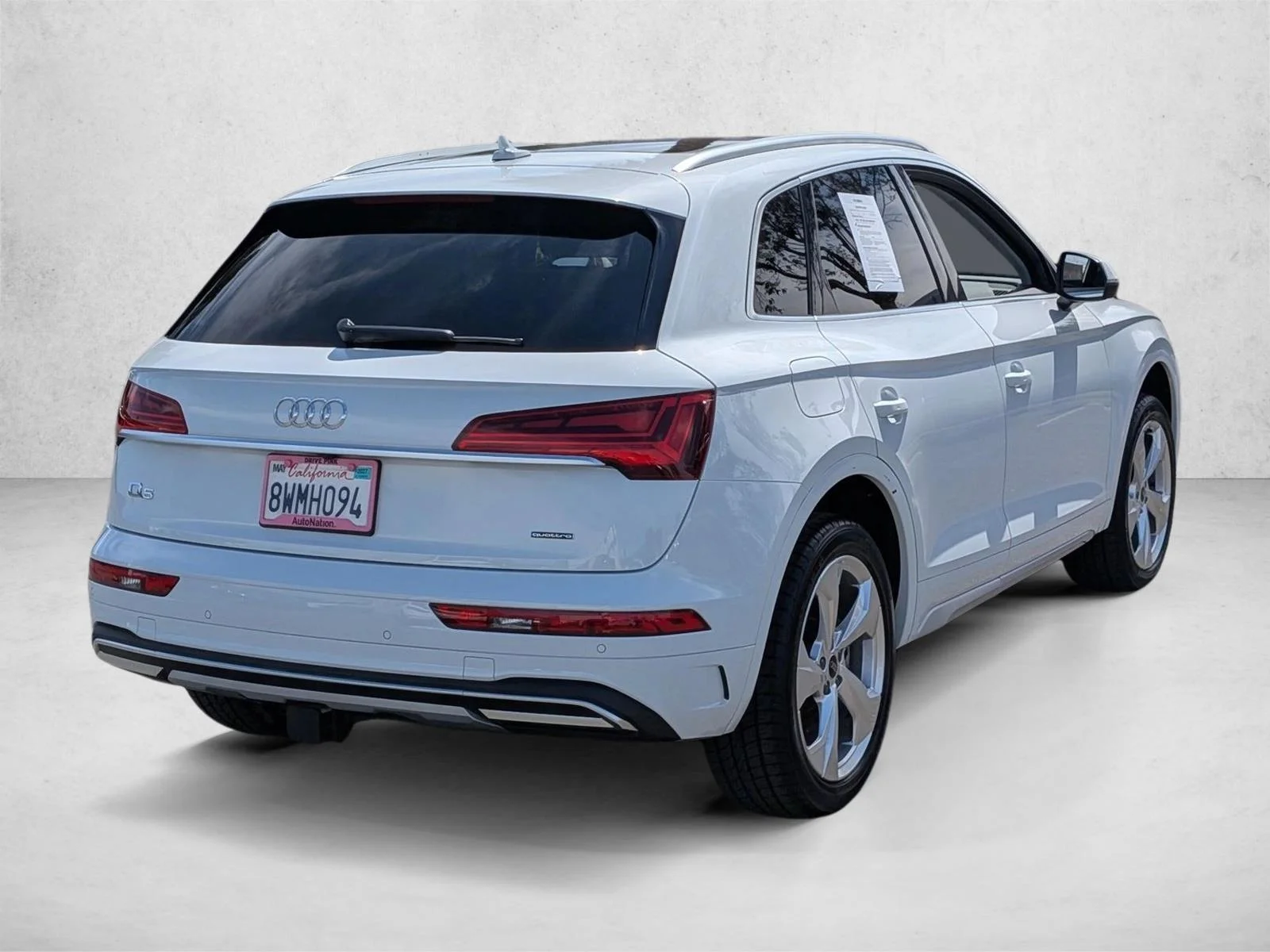 Used 2021 Glacier White Metallic Audi Premium Plus image 5