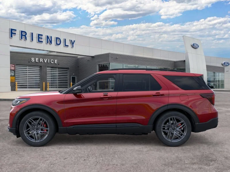 New 2026 Rapid Red Metallic Tinted Clearcoat Ford ST image 3