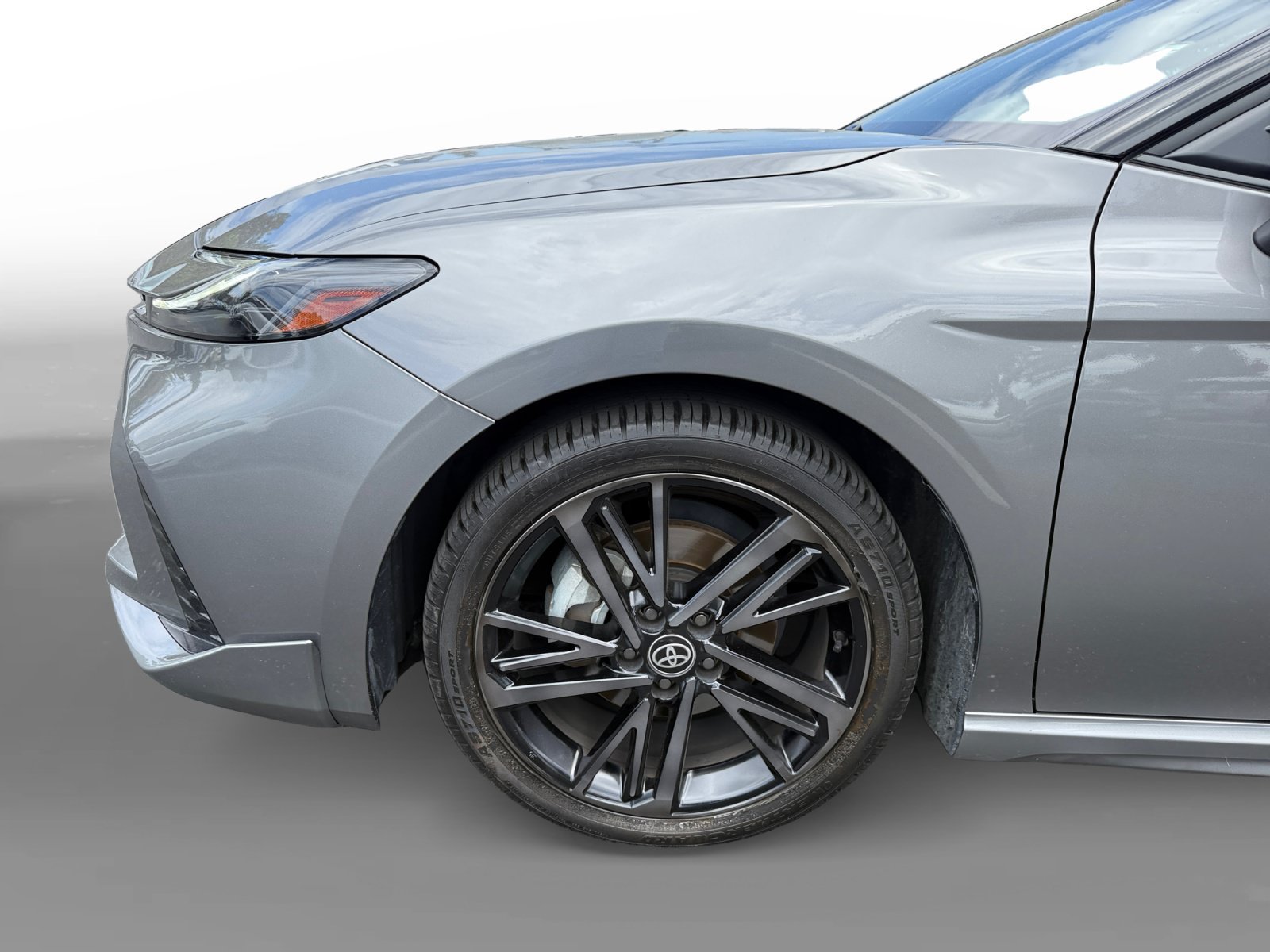 Used 2025 Midnight Black Metallic Toyota XSE image 9