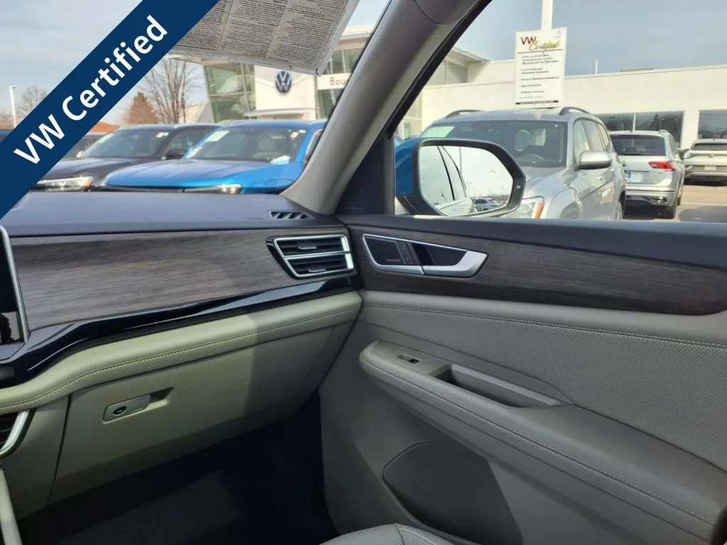 Certified Used 2025 Mountain Lake Blue Metallic Volkswagen 2.0T SEL Premium R-Line image 22