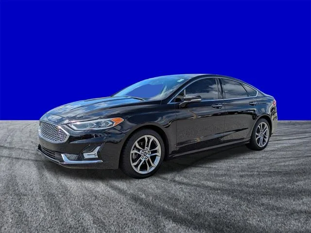 Certified Used 2020 Agate Black Metallic Ford Titanium image 8
