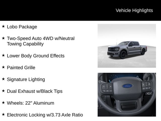 New 2025 Carbonized Gray Metallic Ford STX® image 8