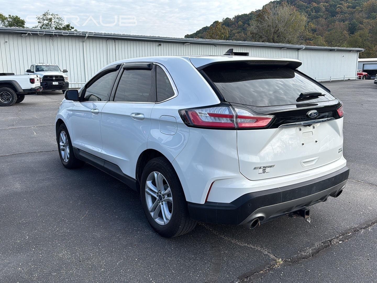 Used 2020 Star White Metallic Tri-Coat Ford SEL image 7