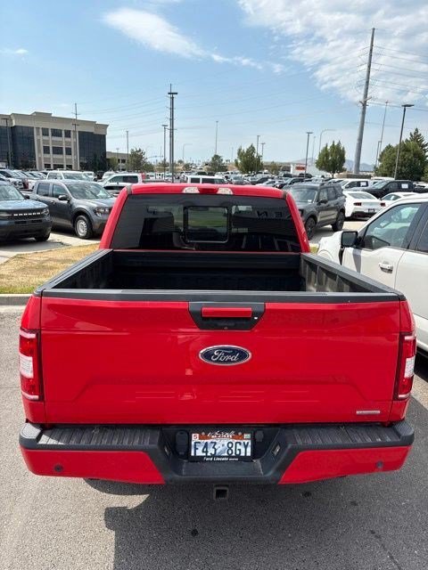 Used 2018 Race Red Ford XLT image 3