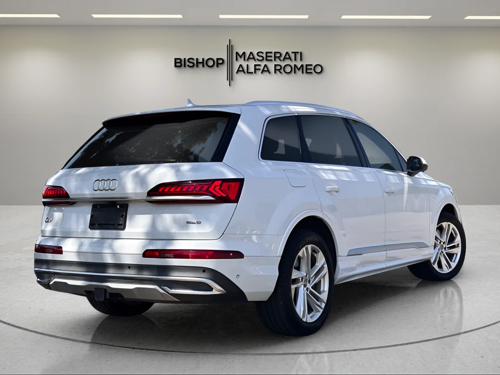 Used 2020 White Audi 55 Premium Plus image 5