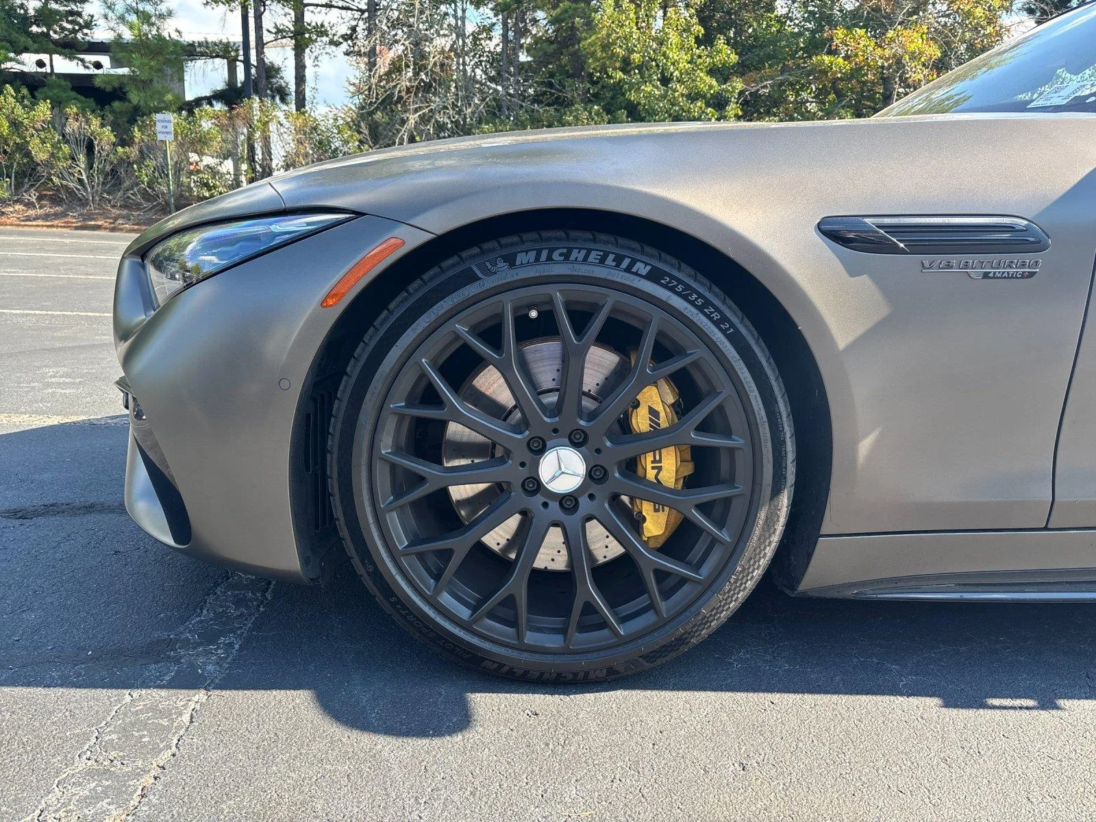 Used 2022 Selenite Grey Metallic Mercedes-Benz AMG® SL 55 image 10