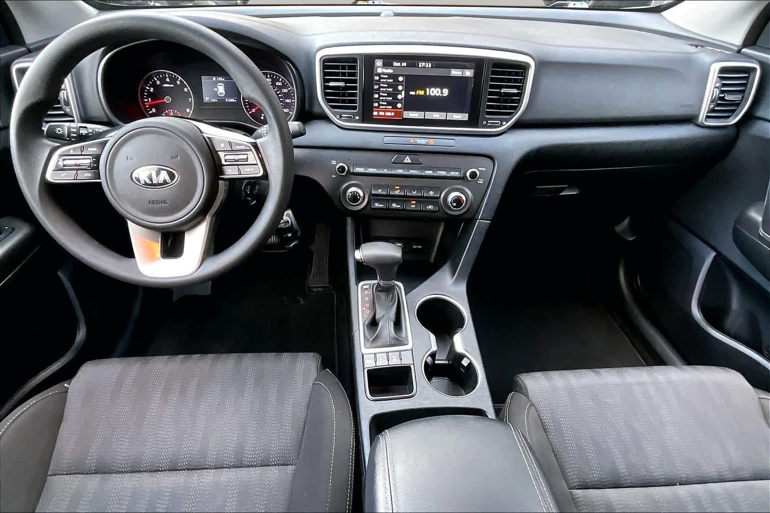 Used 2020 Black Cherry Pearl Kia LX image 14