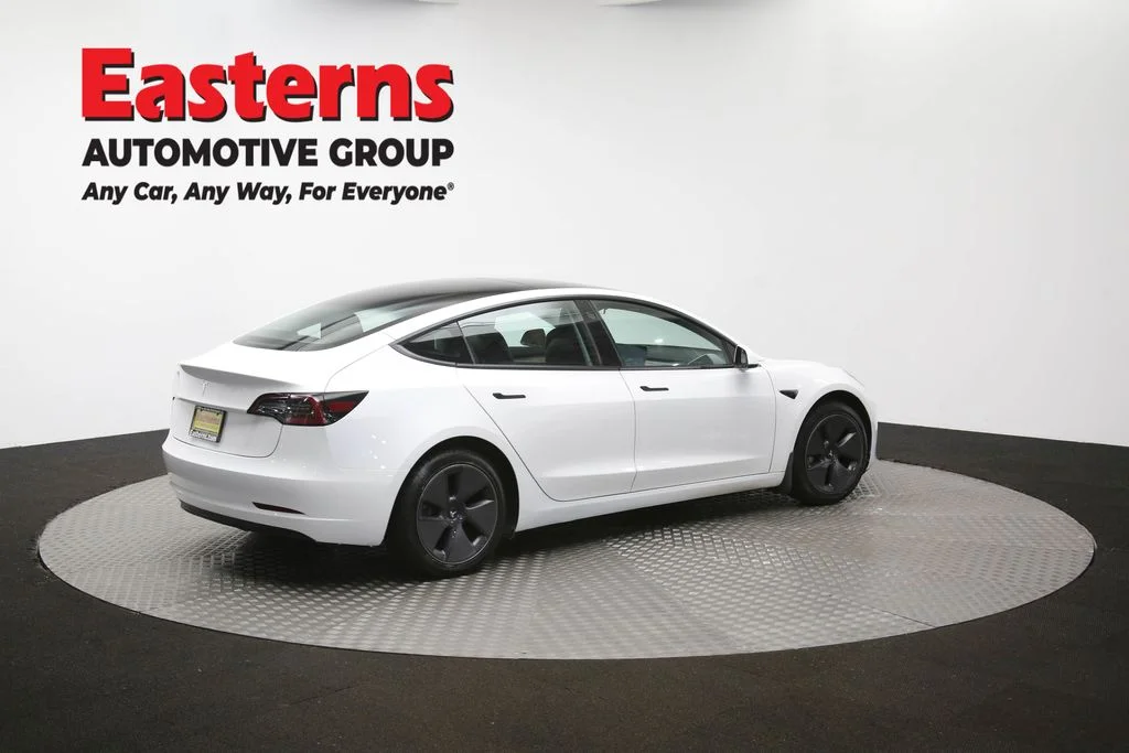 Used 2021 White Tesla Standard Range Plus image 36
