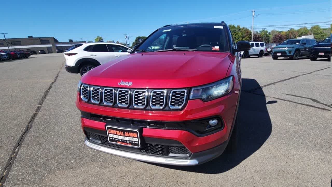 New 2026 Red Hot Pearl-Coat Exterior Paint Jeep Limited image 3