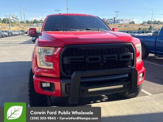 Used 2015 Red Ford Lariat image 3