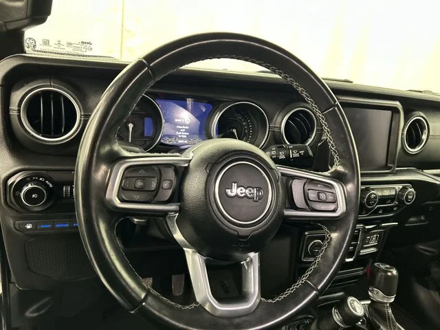 Used 2021 Black Jeep Unlimited Sahara 4xe image 8