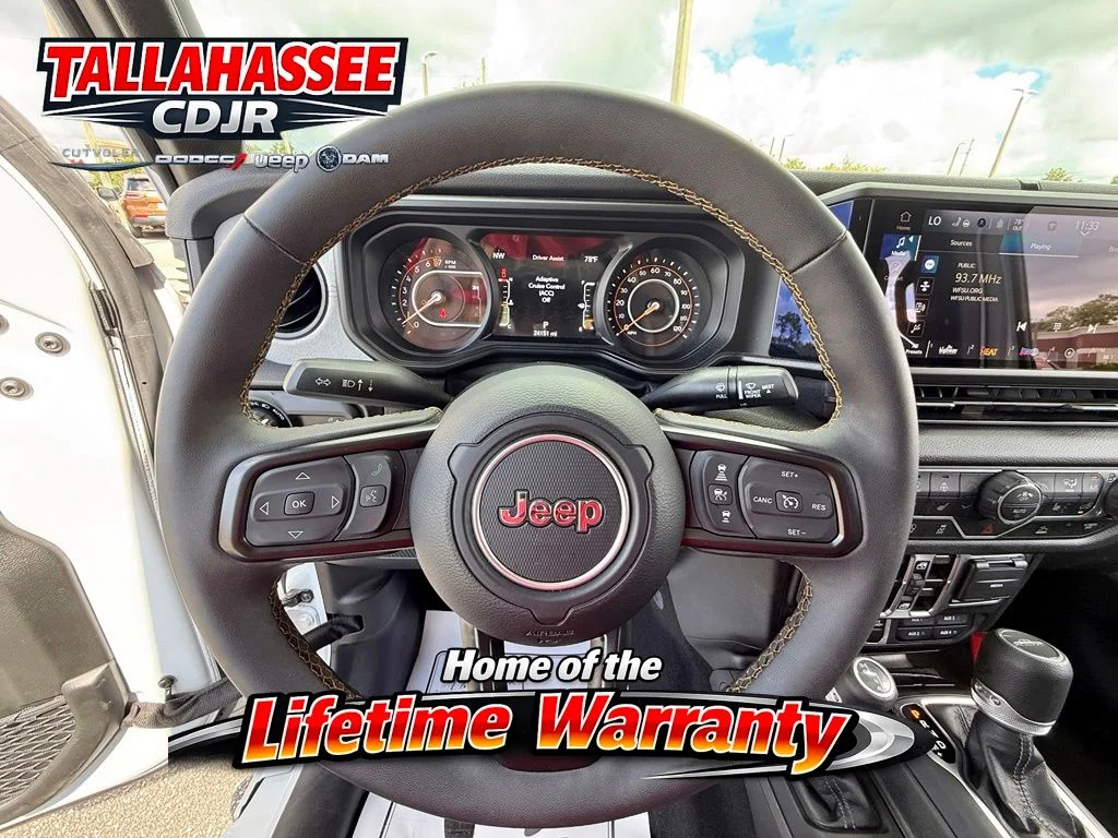 Used 2025 Bright White Clearcoat Jeep Willys image 16