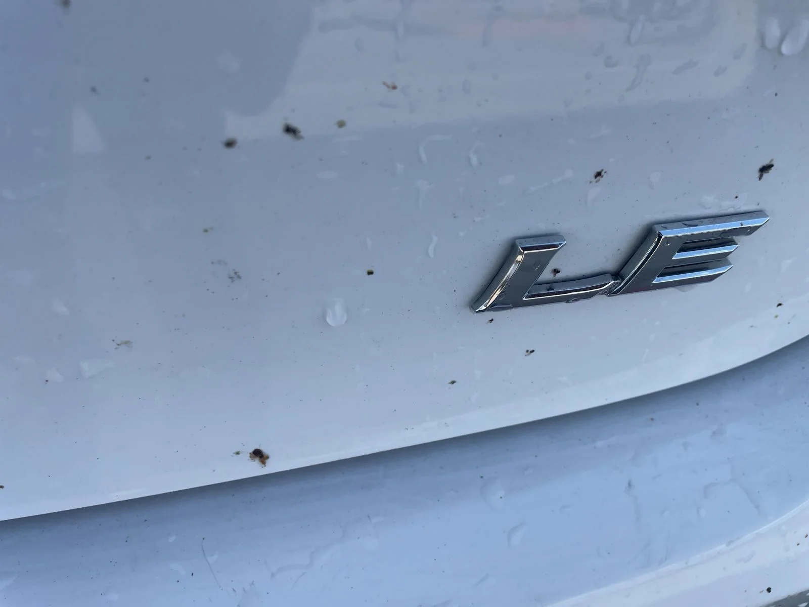 Used 2025 White Toyota LE image 12